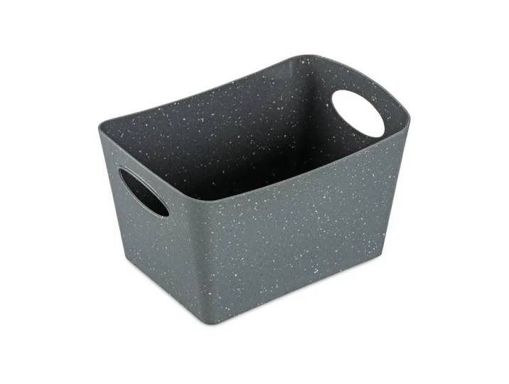 Koziol Boîte de rangement Boxxx S 1 l Recycled ash grey