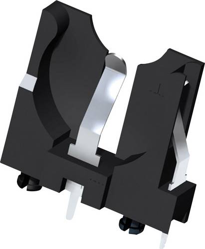 Keystone Electronics 1065 Knopfzellenhalter 1x CR2016, CR2020, CR2025, CR2032 Vertikal, Durchsteckmontage THT (B x H x T) 26.42