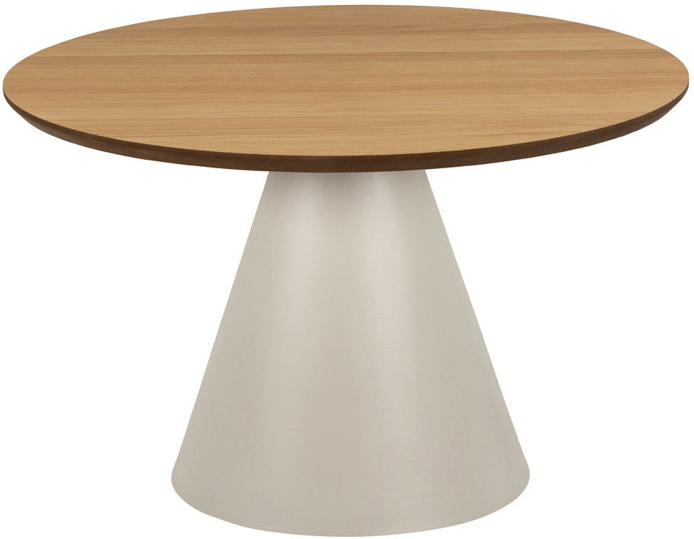 Latitude Run Balliet Coffee Table Brown Top/Silver Base 43 H x 65 W x 65 D cm