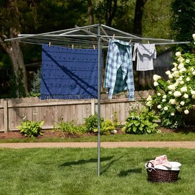 Household Essentials Aluminum Extra Large Parallel Outdoor Dryer