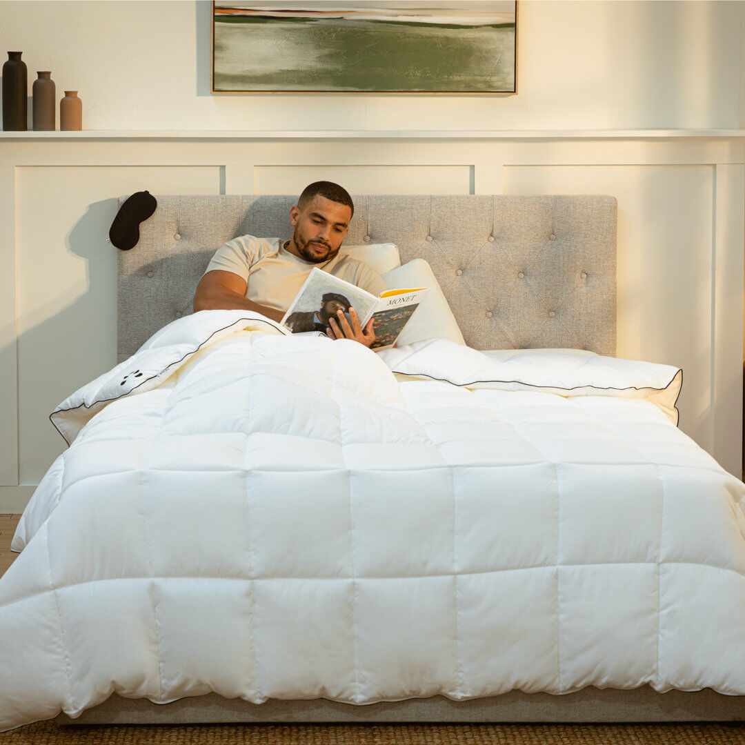 Panda The Cloud Duvet - 10.5 tog All Season - Hypoallergenic and Vegan Friendly White Super King