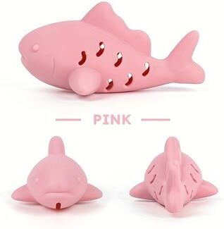 Happy Pet Pantry Interactive Bite Resistant Pet Toy With Food Hiding & Teeth Grinding pink