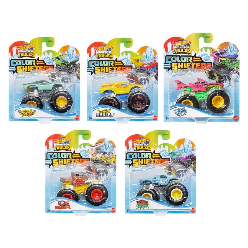 Hot Wheels Monster Trucks Color Shifters (assortiert - 1 Stück) (HGX06)