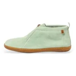 El Naturalista für Damen. 252901283005_0G3 Leder-Stiefeletten N5290 El Viajero grün (38), Wohnung, Schnürsenkel, Lässig