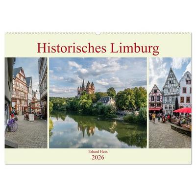Historisches Limburg (Wandkalender 2026 DIN A2 quer), CALVENDO Monatskalender