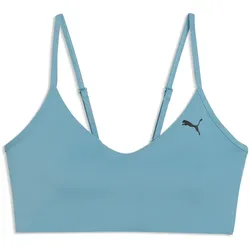PUMA Move Low Support Sport-BH Damen 48 - baltic sea blue S