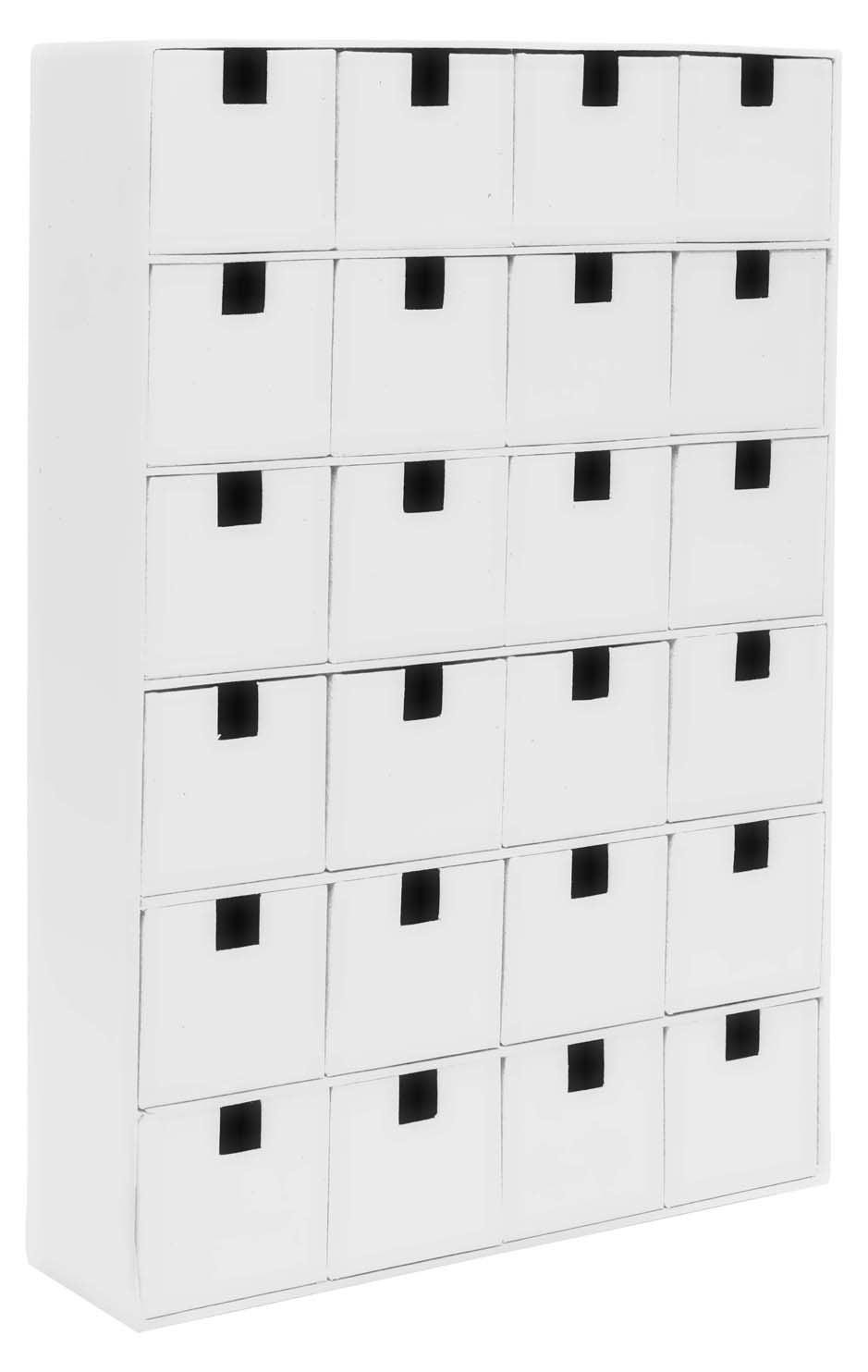 Colorations Adventskalender papieren doos voor kerstdecoraties om zelf te maken
