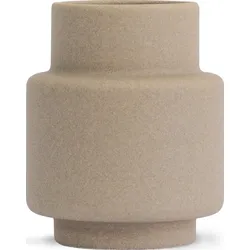 Hurricane Ceramic Vase 15 cm hellgrau