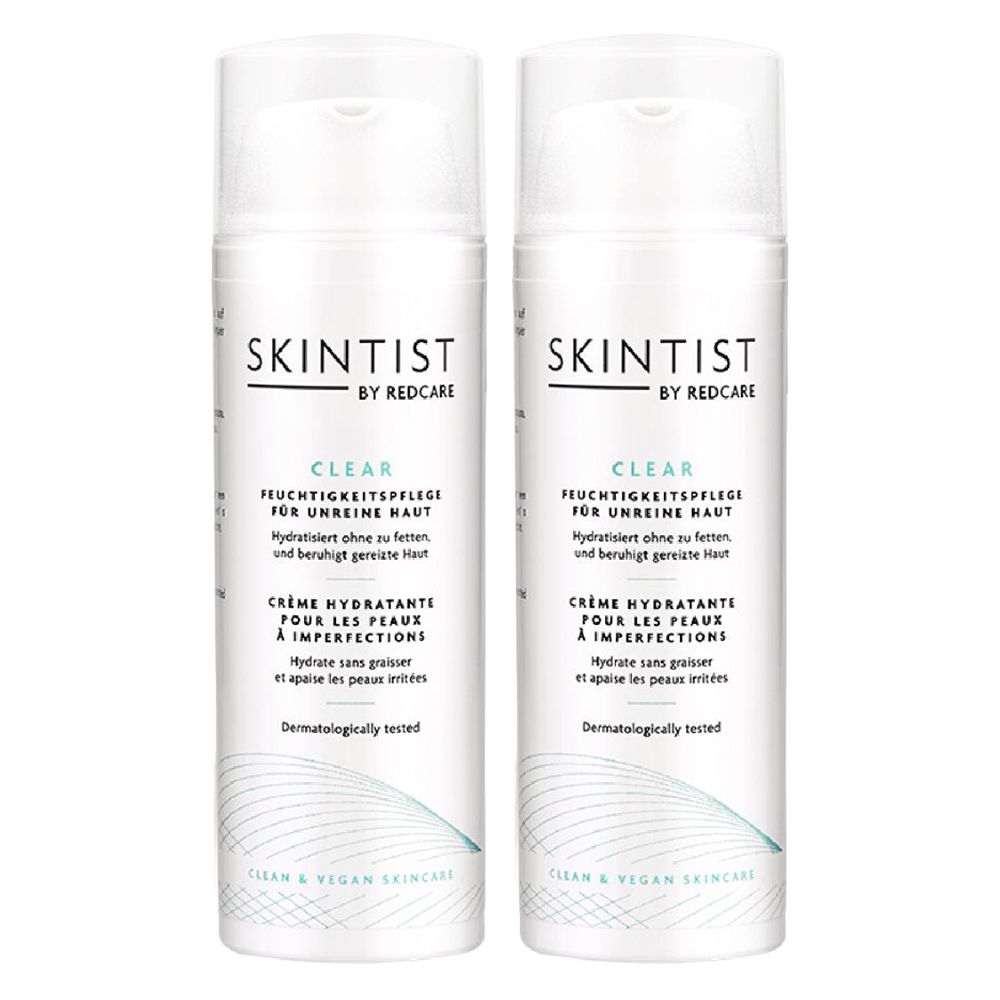 Skintist Clear Feuchtigkeitspflg.f.unreine Haut Doppelpack 2x50 ml Creme