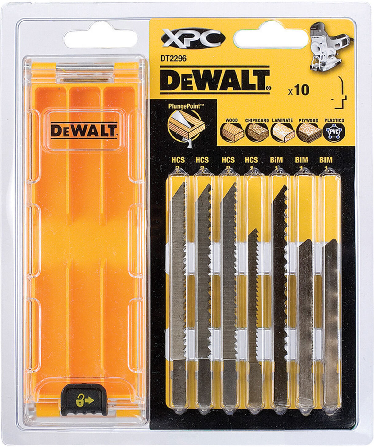 DEWALT XPC Stichsägeblätter Set (10-tlg.) DT2296-QZ)