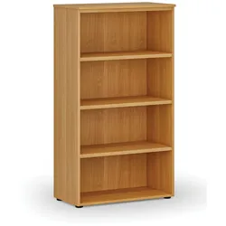 Büroregal PRIMO 2023, 800 x 640 x 1335 mm, Buche