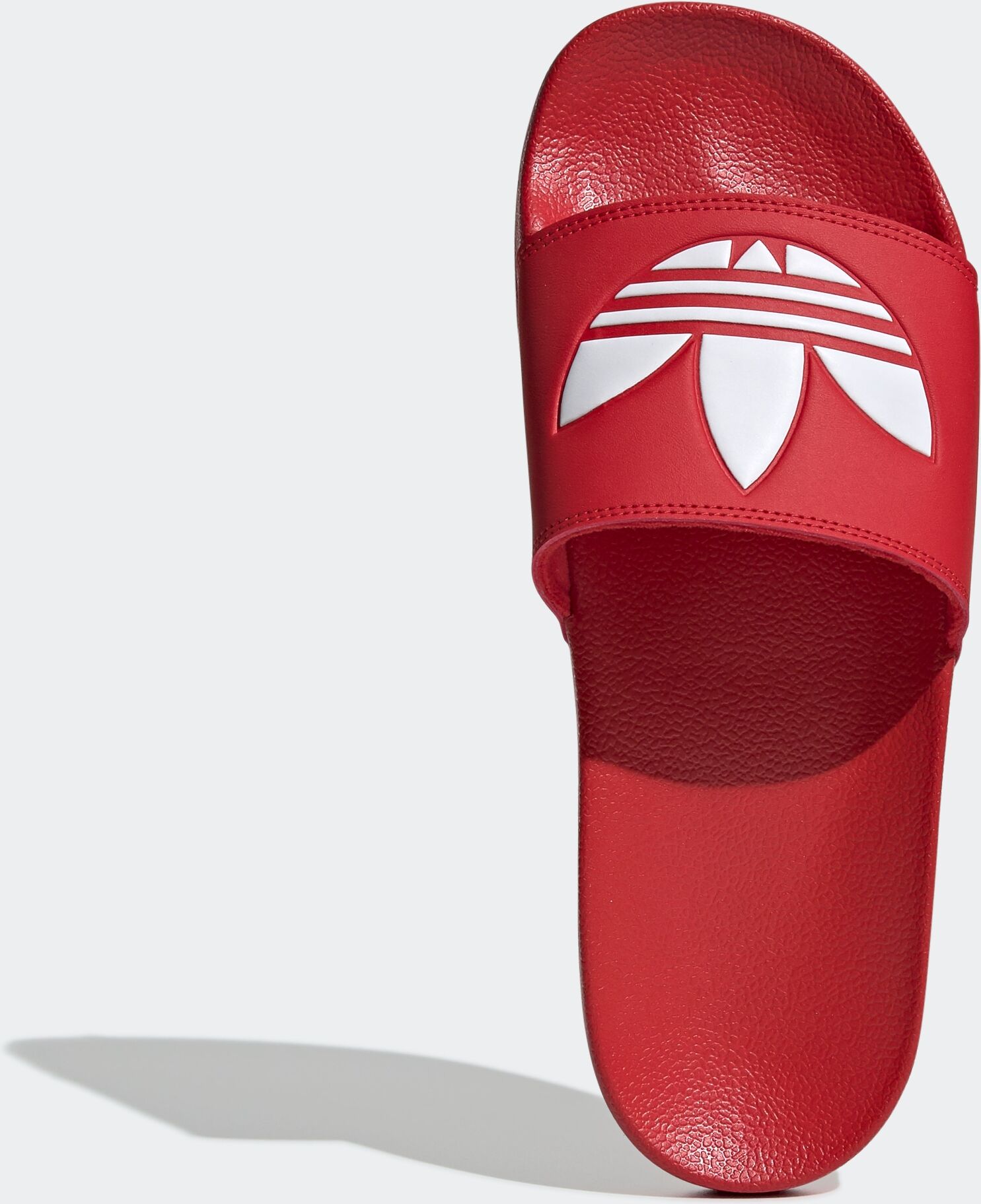 Badesandale ADIDAS ORIGINALS "LITE ADILETTE", Herren, Gr. 40,5, rot (scarlet, cloud weiß, scarlet), Synthetik, clean, Schuhe Badesandale, Badelatschen scarlet, cloud weiß, scarlet 40,5