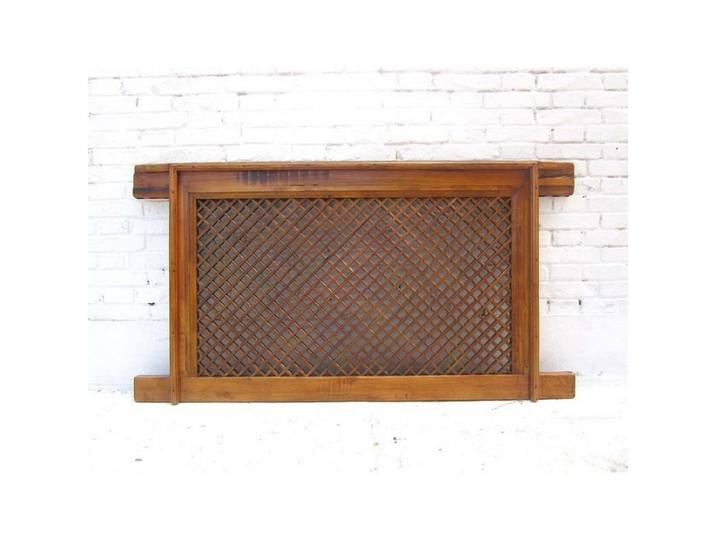 Luxury-Park-Direct Kommode Antikes Fenster Gitter, Original aus der Proving Ganshu. Luxury-Park