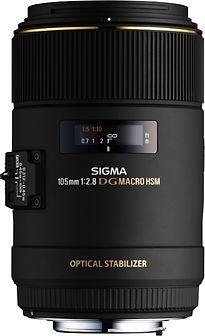 Sigma 105 mm F2.8 DG EX HSM OS Macro 62 mm Filtergewinde (Canon EF Anschluss) schwarz