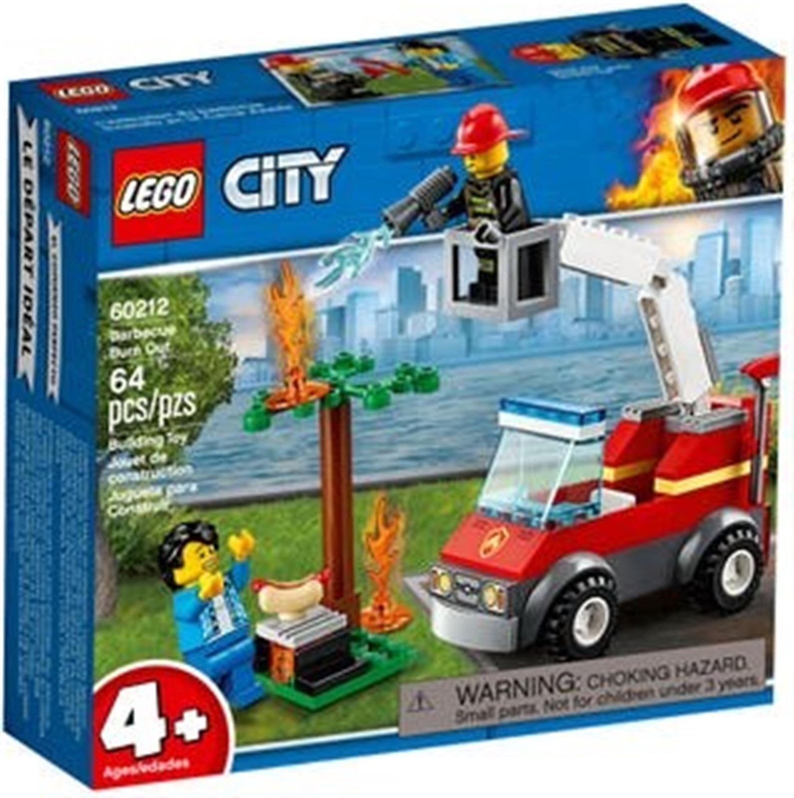 LEGO City Brandweer op een barbecuefeest 60212
