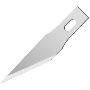 Hansa Skalpellklinge 41-1311.703, 40mm, für Skalpell, Aluminium Ersatzklinge, 10 Stück