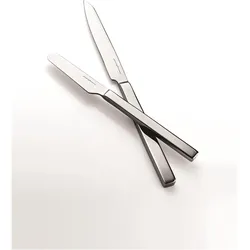 Mepra AZB1026VI1137 Butter Knife Vintage, Stainless Steel, Besteck, Silber