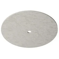 Brumberg Akustik-Element SLENTIUM, GLATT, rund, Ø 59.5cm / innen Ø 6.8cm für Einbaustrahler (zentral), inkl. Abhängung, mushroom BRUM-85010454