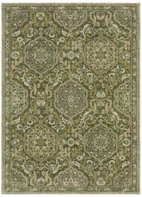 Style Haven Adalynn Vintage Medallions Green/Gold Area Rug