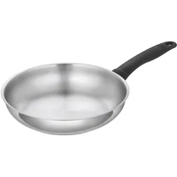 Kuhn Rikon CLASSIC Bratpfanne, Pfanne + Kochtopf, Silber, Schwarz