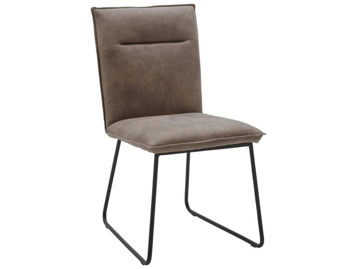 Valnatura Stuhl, Schwarz, Schlamm, Kufe, 47x87x62 cm, Esszimmer, Stühle, Esszimmerstühle