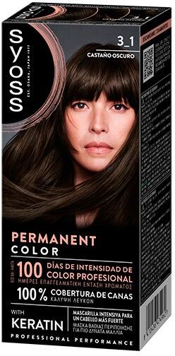 SYOSS Tinte Color Permanent Castaño Oscuro