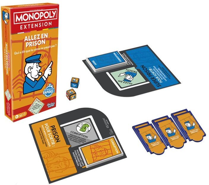 Extension Allez en prison : Monopoly - Hasbro
