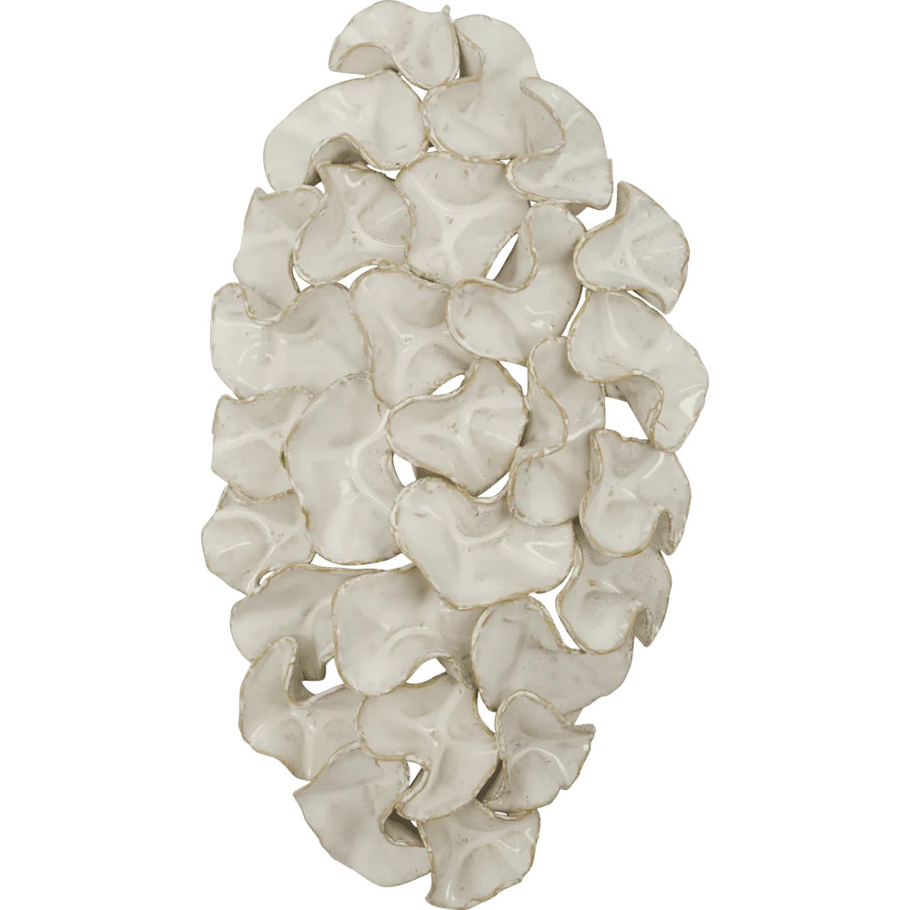 House Doctor Fold wanddecoratie - Abstract - Beige en Wit