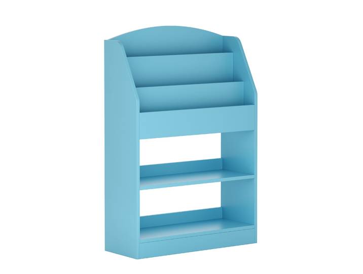 Bücherregal ZEFIR 5 Fächer 63 x 94 cm blau