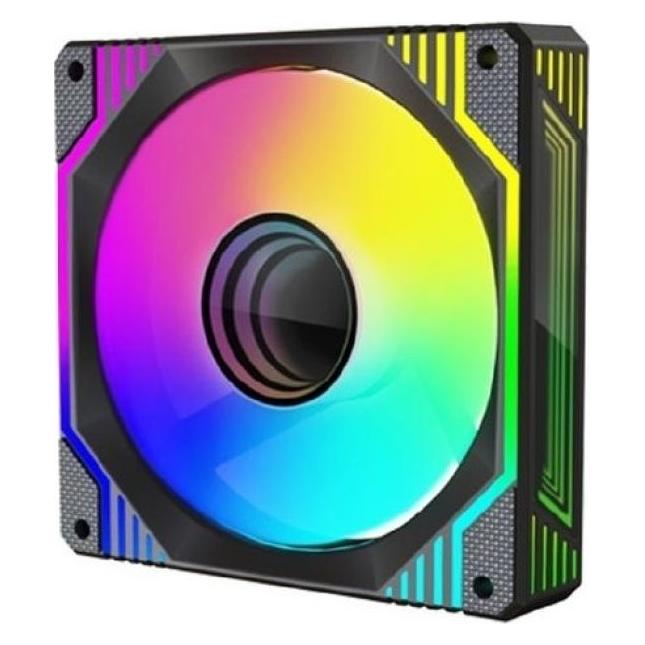 1st Cool 1stCOOL AURA EVO Mirror ARGB PWM fan 12cm black (120 mm) (F12-AURA-EVO-B1)
