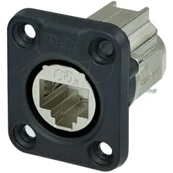 CAT6A BU - CAT6A-Einbaubuchse, mit Gummidichtung