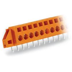 WAGO 231-633/017-000 Federkraftklemmblock Polzahl 3 Orange 50 St.