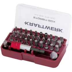 Kraftwerk, Bits, Bit-Set mit Kegelsenker-Bit (Innensechskant, Kreuz Pozidriv PZ)