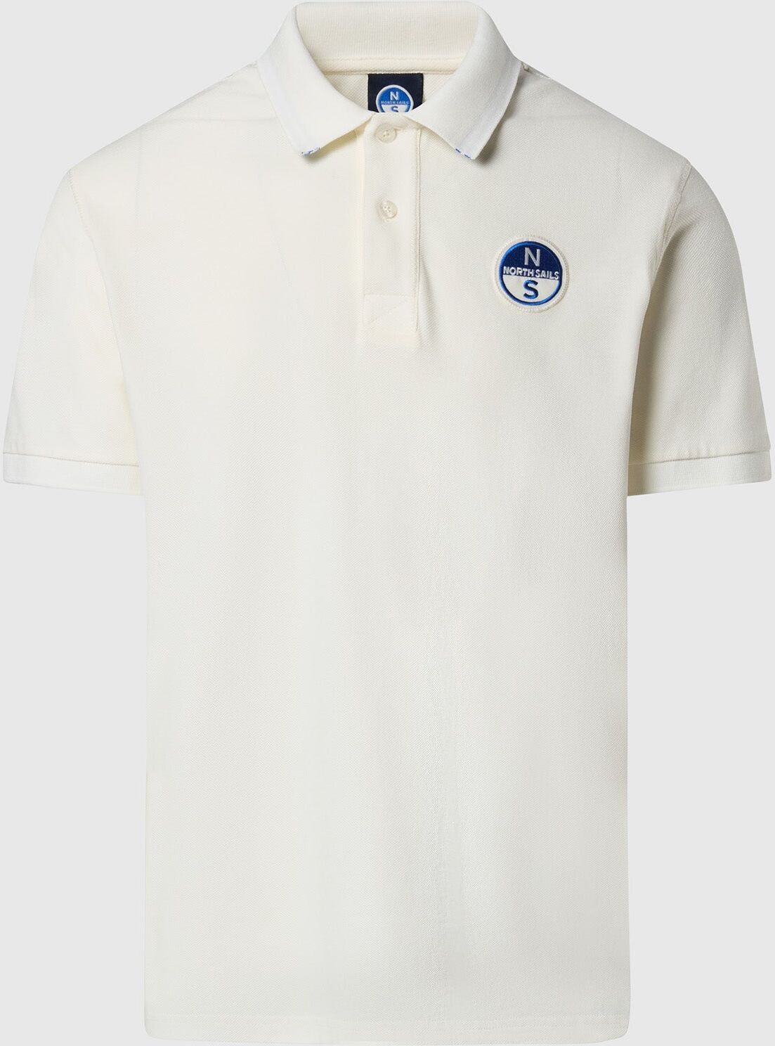 North Sails Poloshirt mit pigmentgefärbtem Finish Marshmallow M