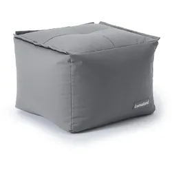 LUMALAND Sitzsack-Hocker - Kombinierbar mit Modularem System - 200 L - Grau