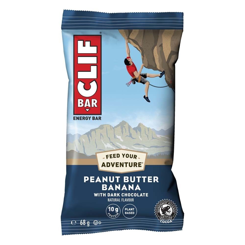 Clif Bar, Peanut Butter Banana Dark Chocolate 68 g Riegel