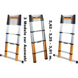 Teleskopleiter 3.27M | Mit SoftClose & AntiSlip das Original 3,81 Meter von Batavia