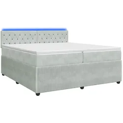 vidaXL, Boxspringbett, Boxspringbett (200 x 200 cm)