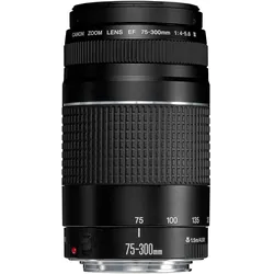 Canon EF 75-300mm f/4.0–5.6 III (Canon EF, APS-C / DX), Objektiv, Schwarz