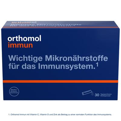 Orthomol Immun Direktgranulat Himbeer/Menthol 30 St Granulat