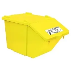 Hardwex Wertstoffbehälter 45 l, gelb