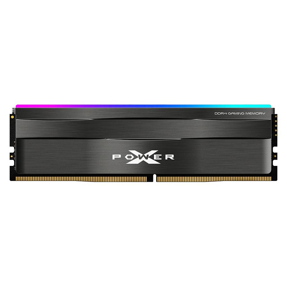 Silicon Power XPOWER Zenith RGB Speichermodul GB DDR4 (1 x 8GB, 3200 MHz, DDR4-RAM, DIMM) (SP008GXLZU320BSD)