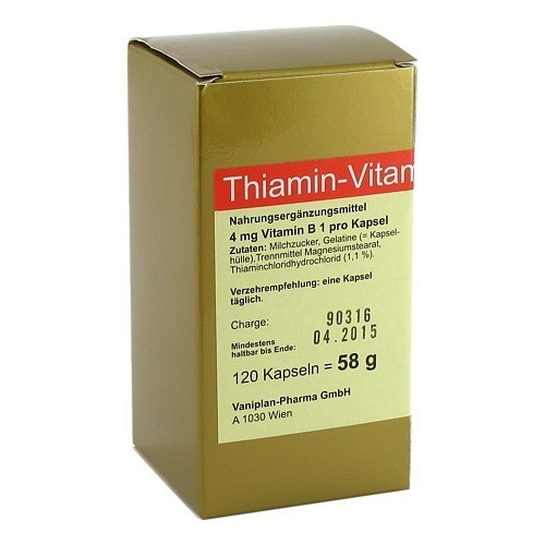 FBK-Pharma GmbH Thiamin Kapseln Vitamin B1 00574089