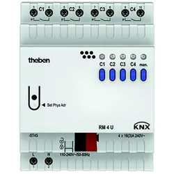 Theben Schaltaktor RM 4 U KNX