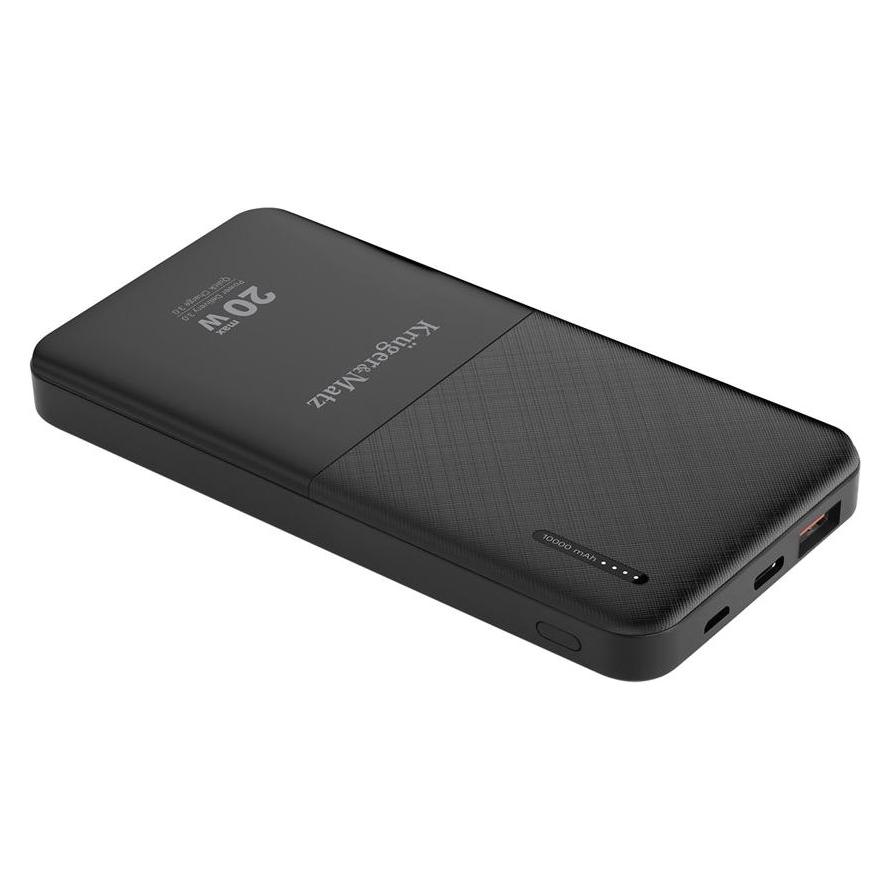 Krüger&Matz Powerbank Kruger & Matz 10000 mAh Li-pol mit QC- und PD-Funktionen (10000 mAh) (KM0904)