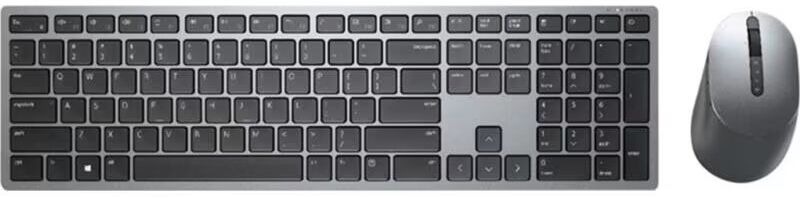 Dell Kit Teclado Y Ratón Premier Multi-Device Km7321w Inalámbrico Gris Titanio Talla Única Unisex