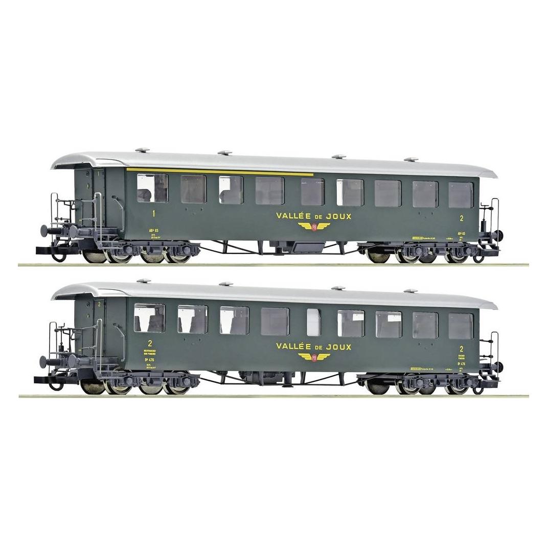 Roco 6200198 H0 2-tlg. Set: Seetalbahnwagen (DC) (Spur H0) (6200198)