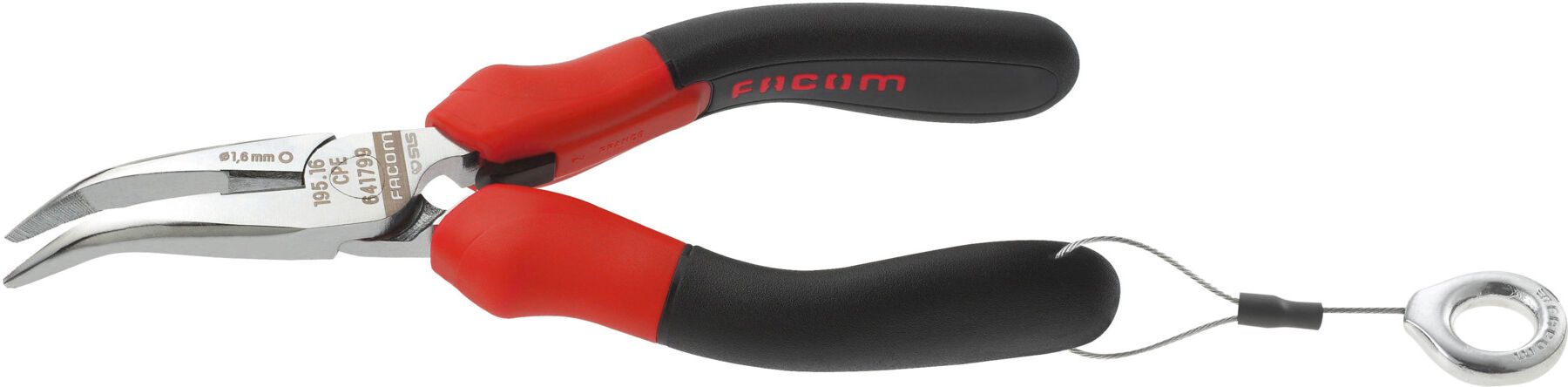 Facom Flachrundzange SLS 160 mm (195.16CPESLS)