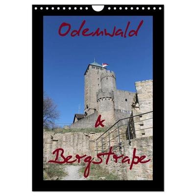 Odenwald & Bergstraße (Wandkalender 2027 DIN A4 hoch), CALVENDO Monatskalender