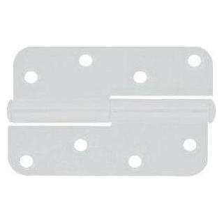 RIM HINGE 110 MM WHITE LEFT 6537K/2M (33034978)